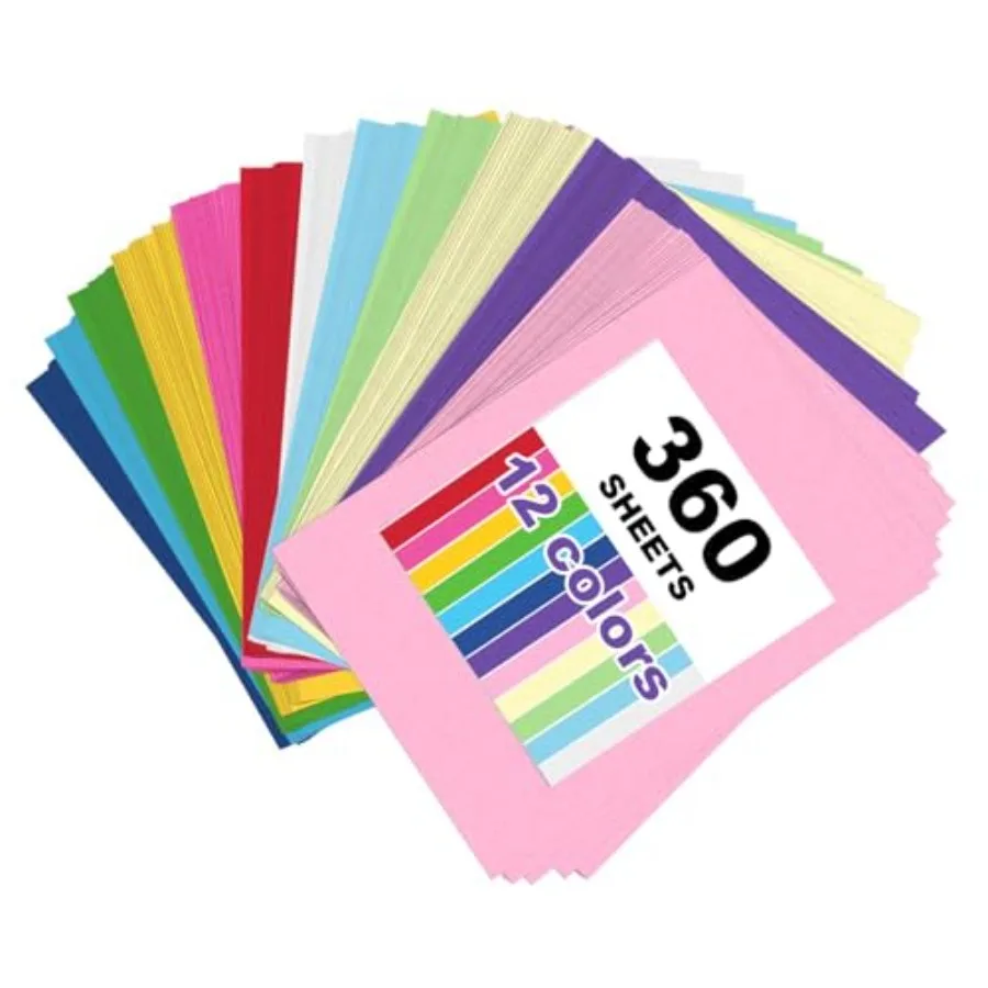Large Construction Paper Assorted for Art Supplies 17.3"x23.4" Colored Craft Paper Medium Weight for Drawing Art Project DIY 36
Large Construction Paper Assorted for Art Supplies 17.3"x23.4" Colored Craft Paper Medium Weight for Drawing Art Project DIY 36