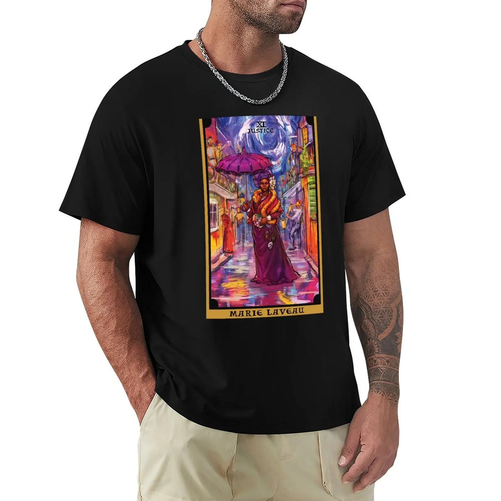 Marie Laveau In The Justice Tarot Card T-Shirt T-shirts oversize anime shirt tees heavyweight t shirts for men
Marie Laveau In The Justice Tarot Card T-Shirt T-shirts oversize anime shirt tees heavyweight t shirts for men