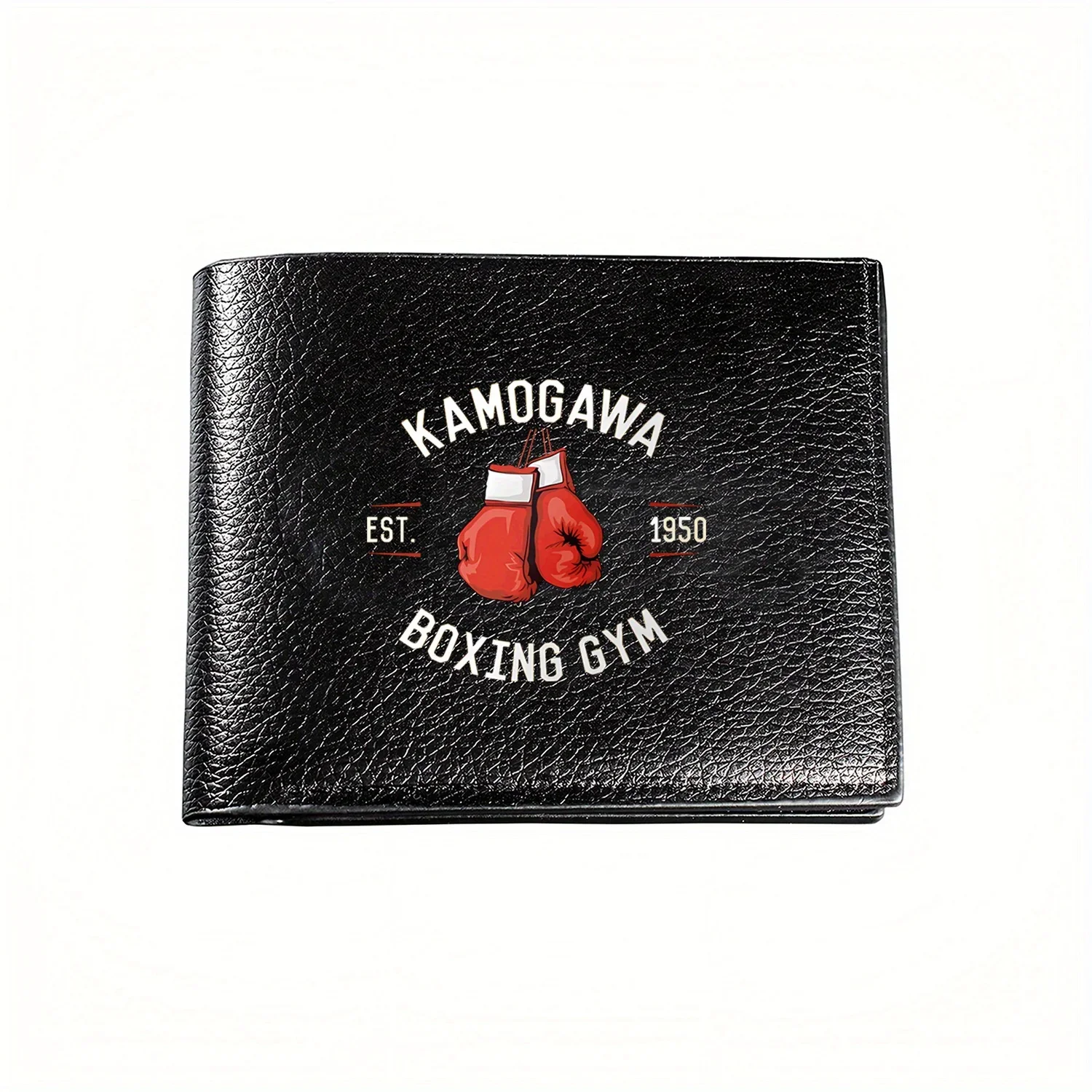 Vintage Boxing Gloves Kamogawa Gym Est. 1950 Business Mens Casual Elegant Simple Practical Quality Wallet Stylish Printing Graph
Vintage Boxing Gloves Kamogawa Gym Est. 1950 Business Mens Casual Elegant Simple Practical Quality Wallet Stylish Printing Graph