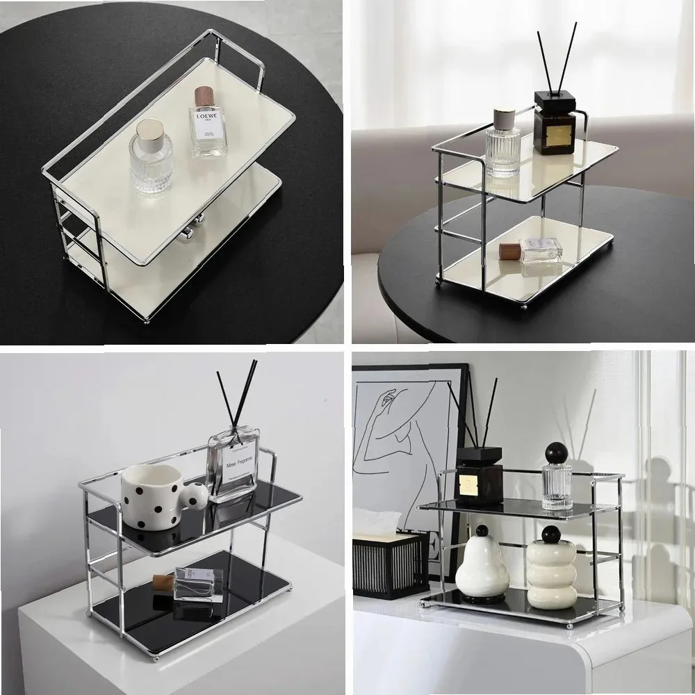 Double Layer Acrylic Storage Rack, Multifunctional Desktop Organizer for Cups, Cosmetics, Kitchen, Living Room & Bedroom
Double Layer Acrylic Storage Rack, Multifunctional Desktop Organizer for Cups, Cosmetics, Kitchen, Living Room & Bedroom