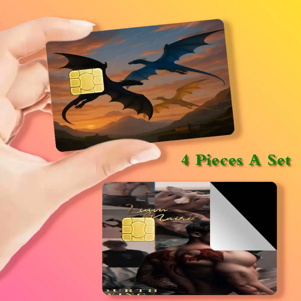 F-Fourth Wing Card Stickers Cover Film Sticker for Debit Credit Bank Card Waterproof 
F-Fourth Wing Card Stickers Cover Film Sticker for Debit Credit Bank Card Waterproof