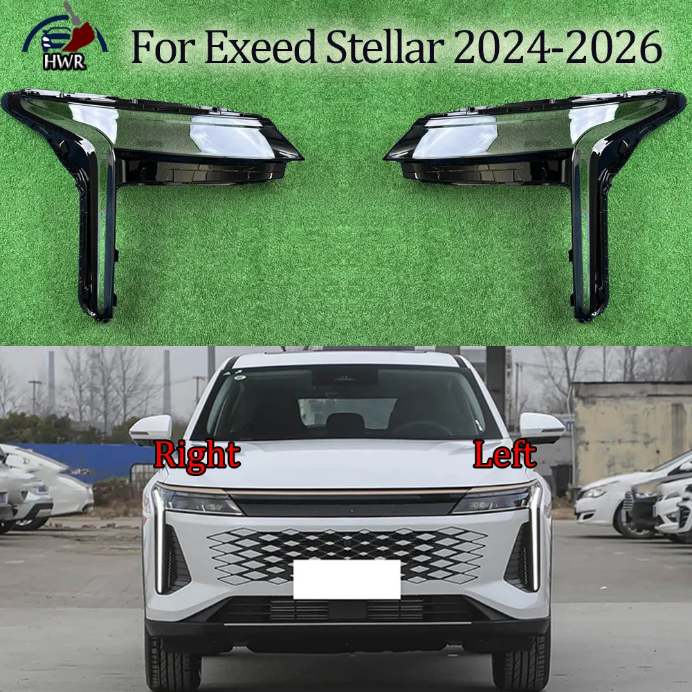 Headlamp CoverTransparent Mask Headlight Shell Lens Plexiglass Replace Original Lampshade For Exeed Stellar 2024 2025 2026
Headlamp CoverTransparent Mask Headlight Shell Lens Plexiglass Replace Original Lampshade For Exeed Stellar 2024 2025 2026