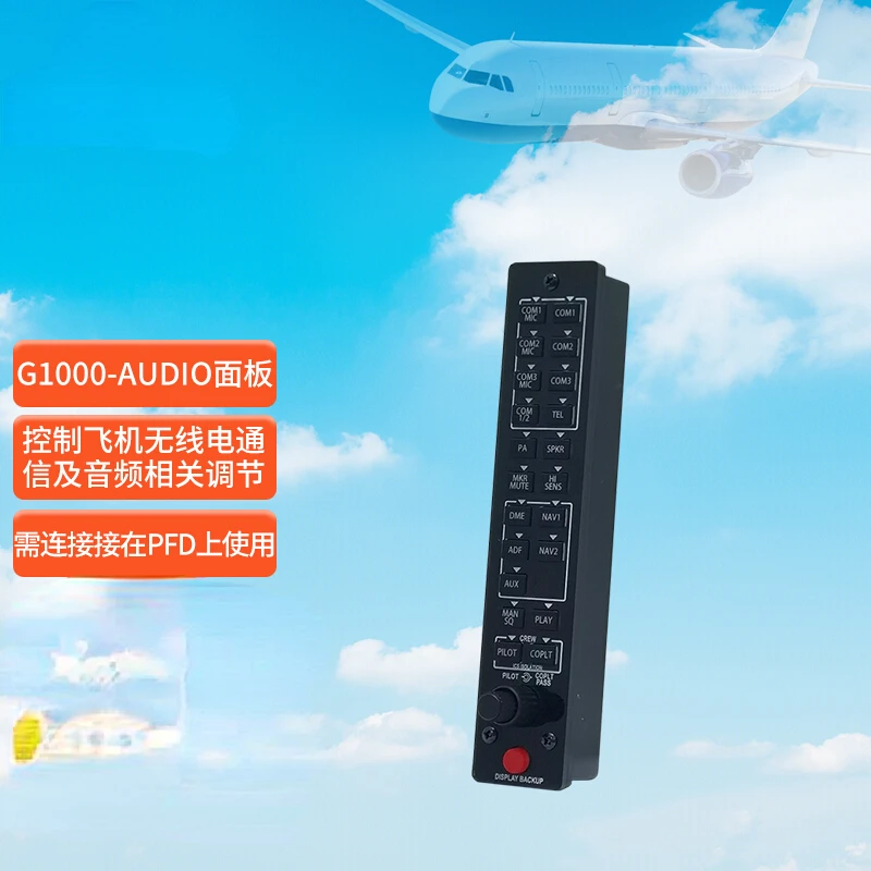 Simulation Flight Instrument Navigation Automatic Driving G1000 Aerophone Audio Control Panel Simulation Flight
Simulation Flight Instrument Navigation Automatic Driving G1000 Aerophone Audio Control Panel Simulation Flight