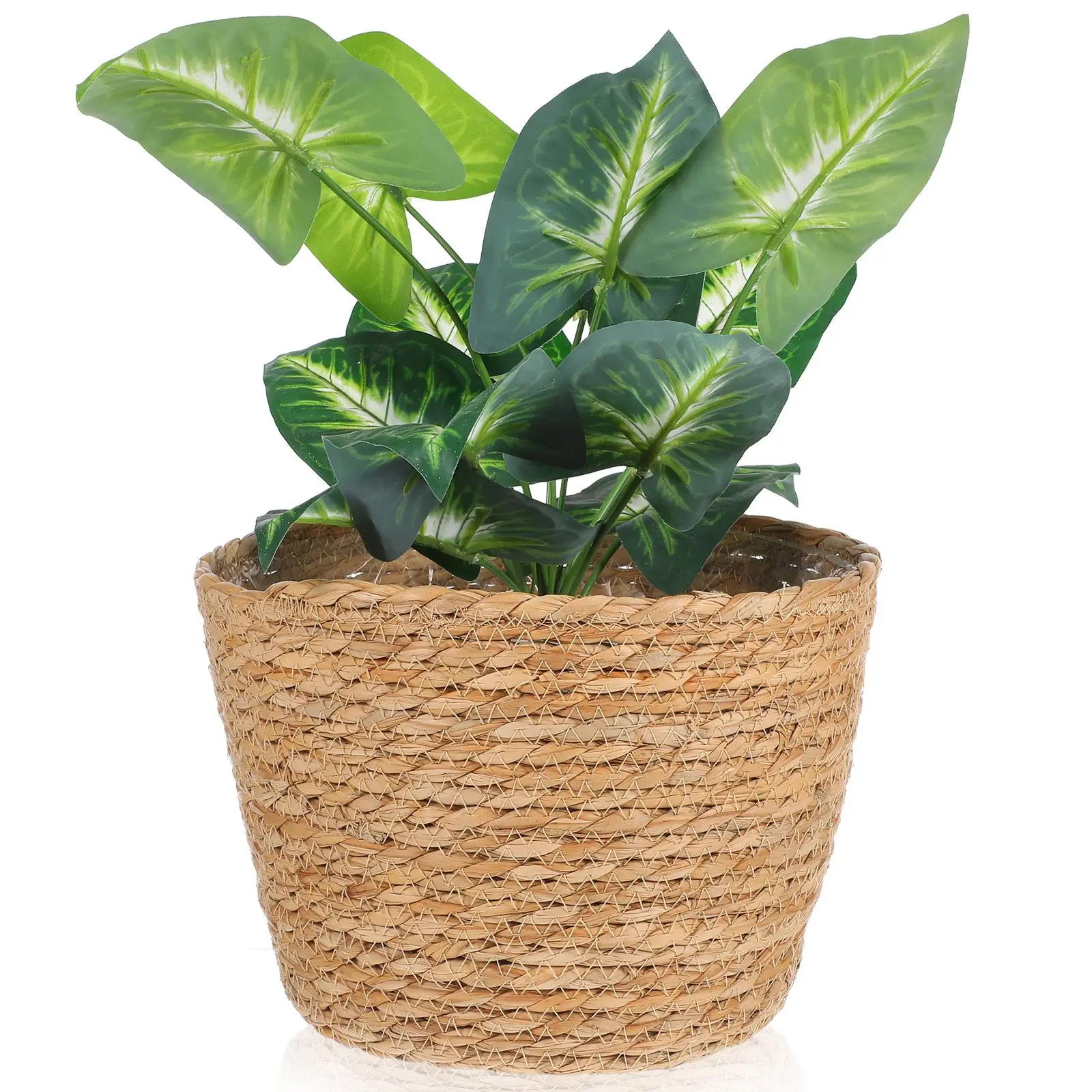 Rattan Flower Pot Woven Basket Planter Indoor Decor Durable Baskets Garden Home Supplies Straw Weaving Plant Container
Rattan Flower Pot Woven Basket Planter Indoor Decor Durable Baskets Garden Home Supplies Straw Weaving Plant Container