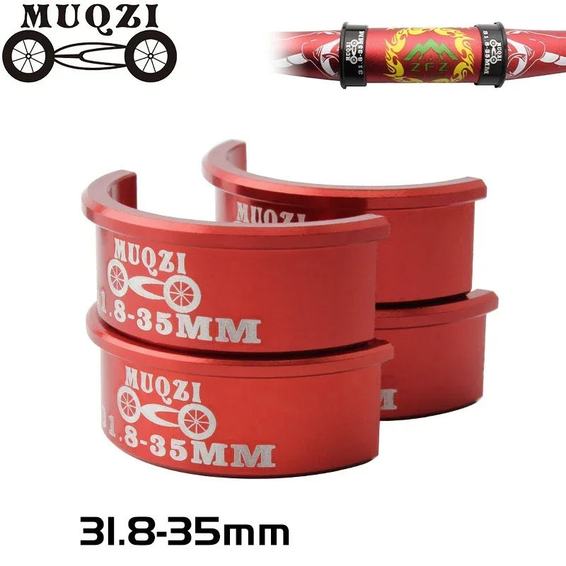 MUQZI Mountain Bike Handlebar Reducing Sleeve EIEIO Aluminum Alloy Conversion Sheet 31.8mm To 35mm Bicycle Parts
MUQZI Mountain Bike Handlebar Reducing Sleeve EIEIO Aluminum Alloy Conversion Sheet 31.8mm To 35mm Bicycle Parts