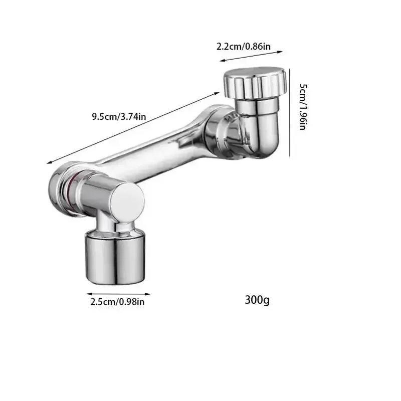 Universal ABS Rotatable Multifunctional Faucet Extenders 1080° Swivel Robotic Arm Water Filter Sink Water Tap Bubbler Sink Fit
Universal ABS Rotatable Multifunctional Faucet Extenders 1080° Swivel Robotic Arm Water Filter Sink Water Tap Bubbler Sink Fit
