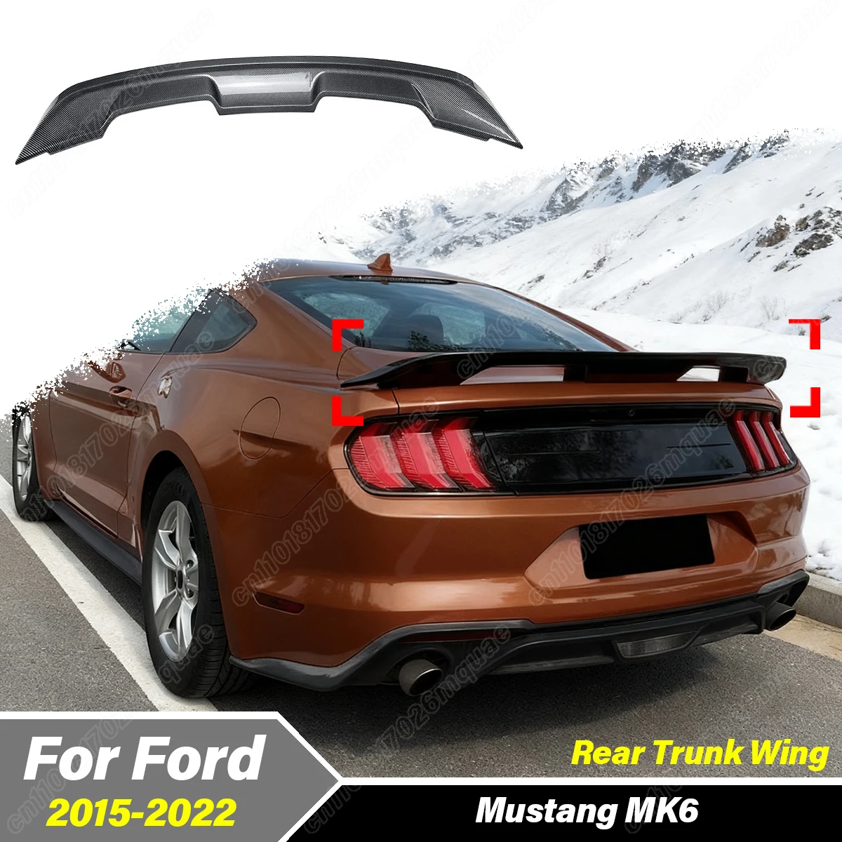 For Ford Mustang MK6 2015 2016 2017 2018 2019 2020 2021 2022 Automobile Rear Splitter Wing Rear Spoiler Board Decoration Kit
For Ford Mustang MK6 2015 2016 2017 2018 2019 2020 2021 2022 Automobile Rear Splitter Wing Rear Spoiler Board Decoration Kit