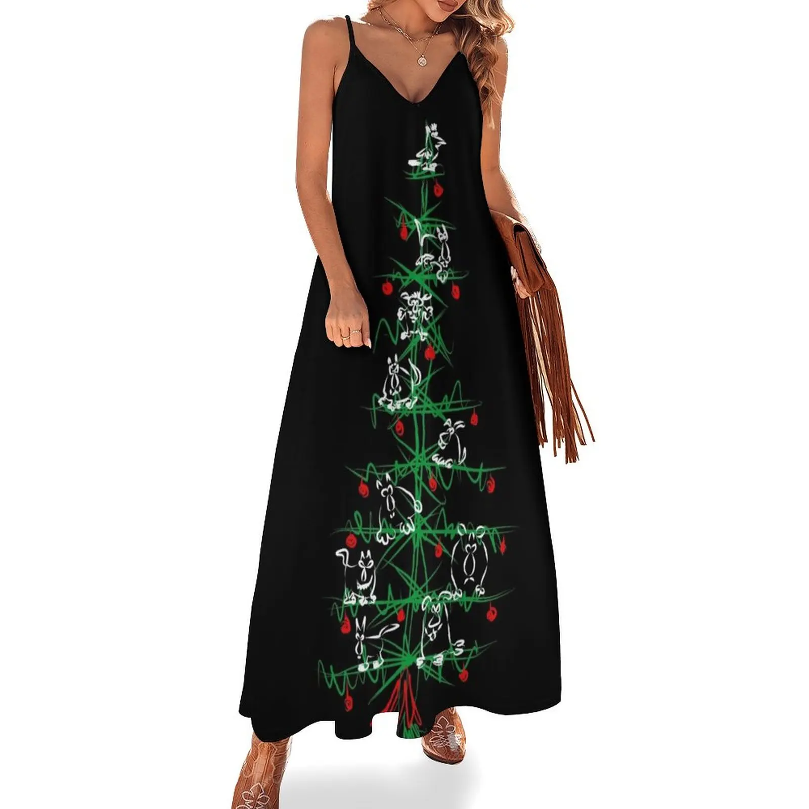 A Tree full of Surprises Sleeveless Dress chic and elegant evening dress luxury evening dress woman for wedding
A Tree full of Surprises Sleeveless Dress chic and elegant evening dress luxury evening dress woman for wedding