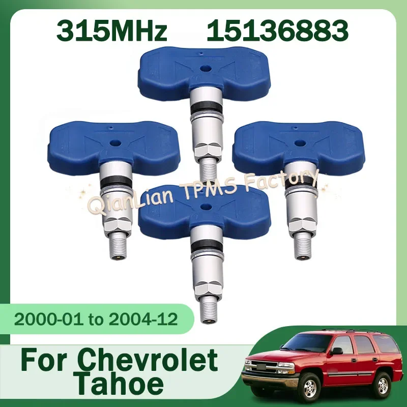 For Chevrolet Tahoe Suburban Silverado HD Avalanche Tire Sensor 1/4pcs 315MHz 15136883 TPMS Tire Pressure Monitor System
For Chevrolet Tahoe Suburban Silverado HD Avalanche Tire Sensor 1/4pcs 315MHz 15136883 TPMS Tire Pressure Monitor System