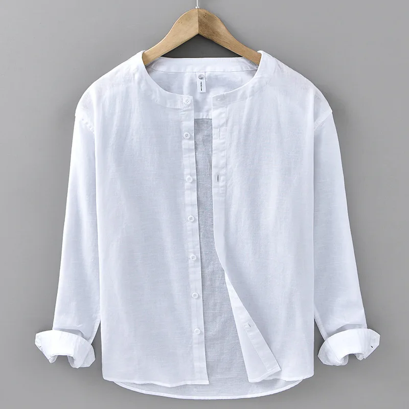 2025 Spring Japanese retro long sleeved shirt men's stand up collar casual fashion urban versatile art loose breathable shirt
2025 Spring Japanese retro long sleeved shirt men's stand up collar casual fashion urban versatile art loose breathable shirt