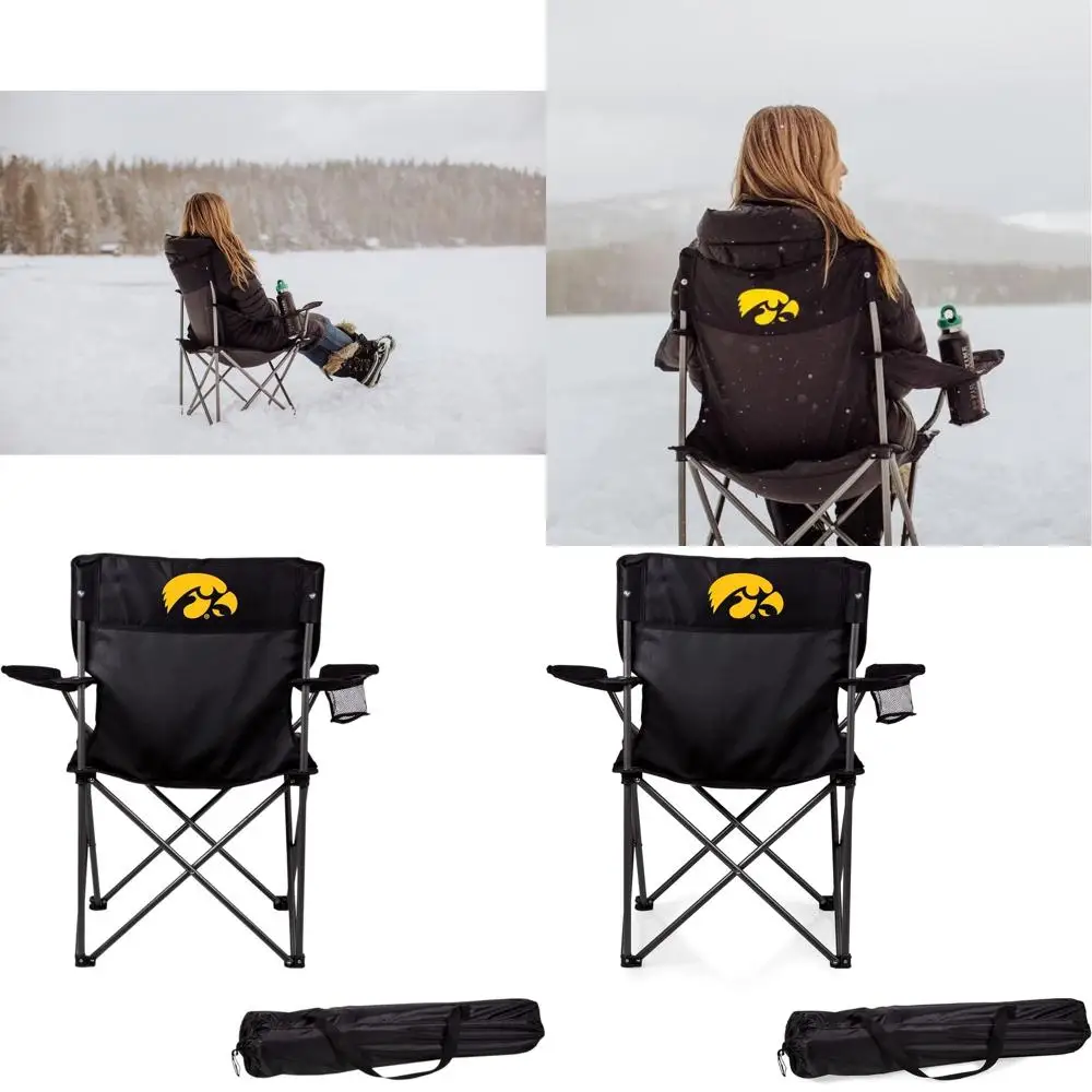 PICNIC TIME NCAA PTZ Camp Chair, Picnic Chair, Beach Chair with Carrying Bag, (Black)
PICNIC TIME NCAA PTZ Camp Chair, Picnic Chair, Beach Chair with Carrying Bag, (Black)
