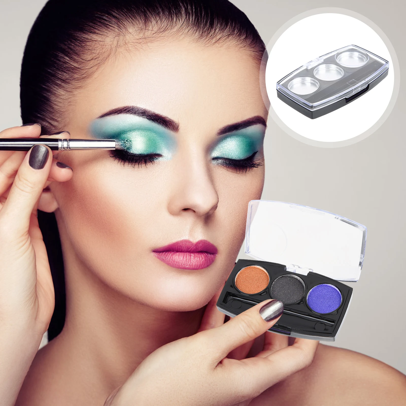 10pcs Empty Eyeshadow Tray Box Diy Pigment Lipstick Container Makeup Palette Organizer Powder Foundation Blusher Case Durable
10pcs Empty Eyeshadow Tray Box Diy Pigment Lipstick Container Makeup Palette Organizer Powder Foundation Blusher Case Durable
