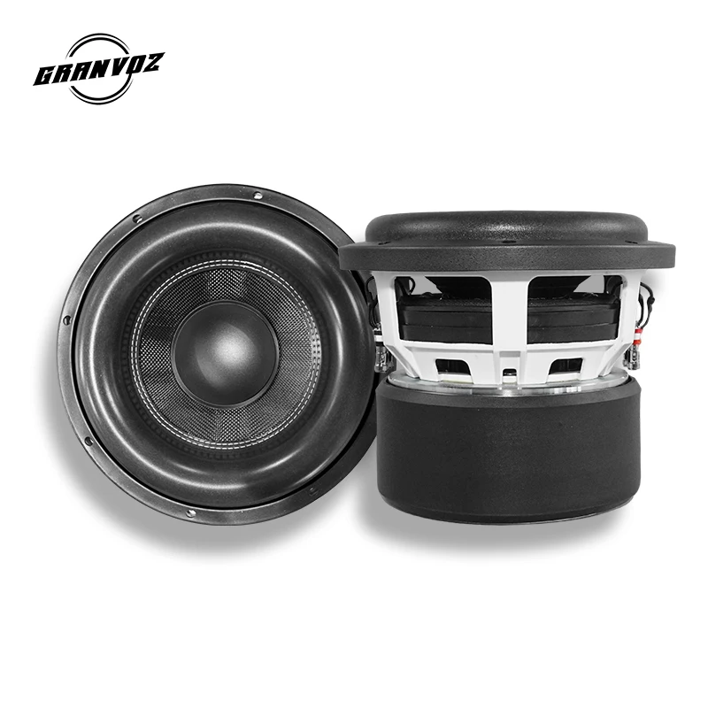 Professional 8" Subwoofer (1000W RMS, 2Ω) - 2.4" CCAW Voice Coil & Aluminum Frame Structure
Professional 8" Subwoofer (1000W RMS, 2Ω) - 2.4" CCAW Voice Coil & Aluminum Frame Structure