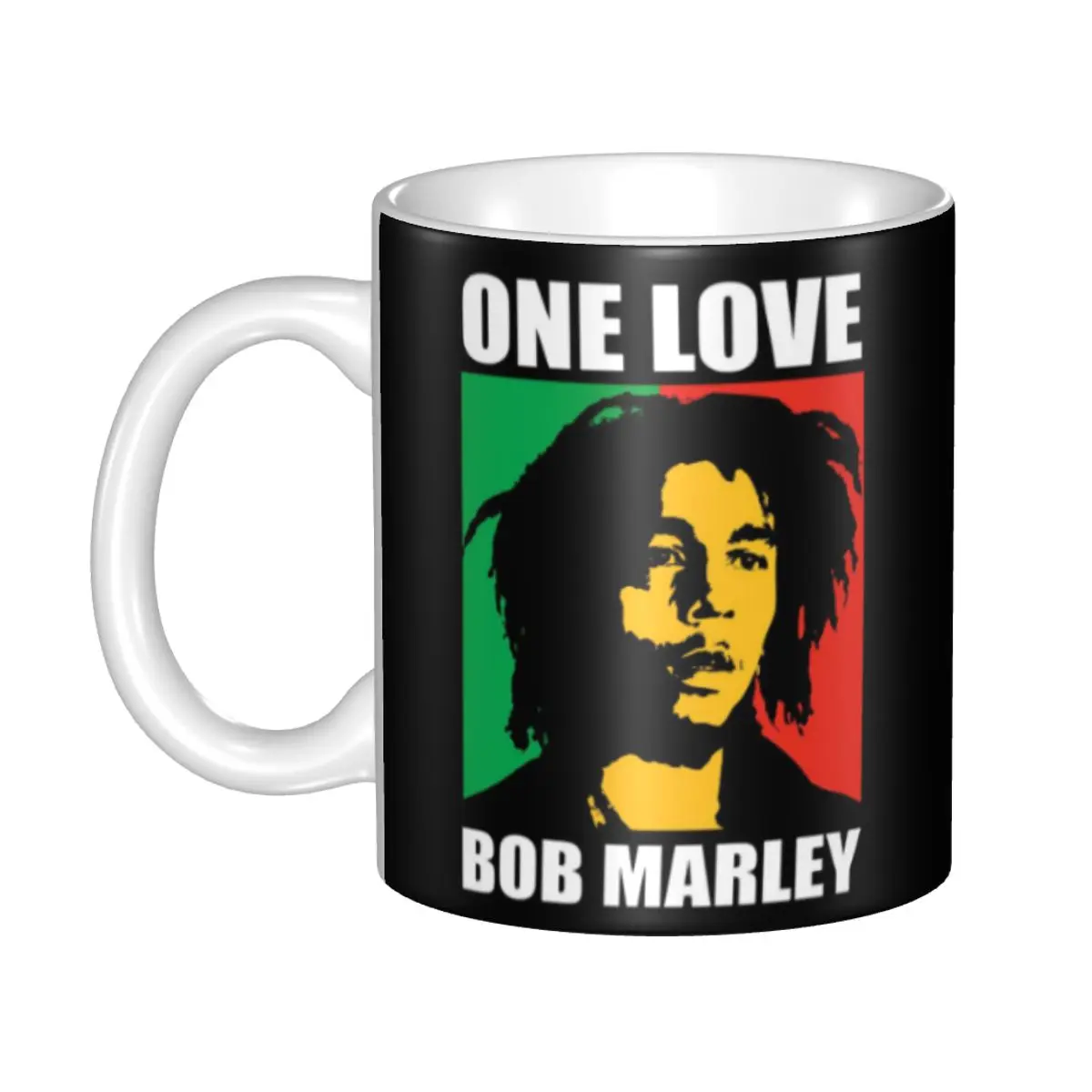 Ямайка Регги Музыка Боб Марли Кофейная кружка DIY Индивидуальная керамическая кружка Креативный подарок 
Ямайка Регги Музыка Боб Марли Кофейная кружка DIY Индивидуальная керамическая кружка Креативный подарок