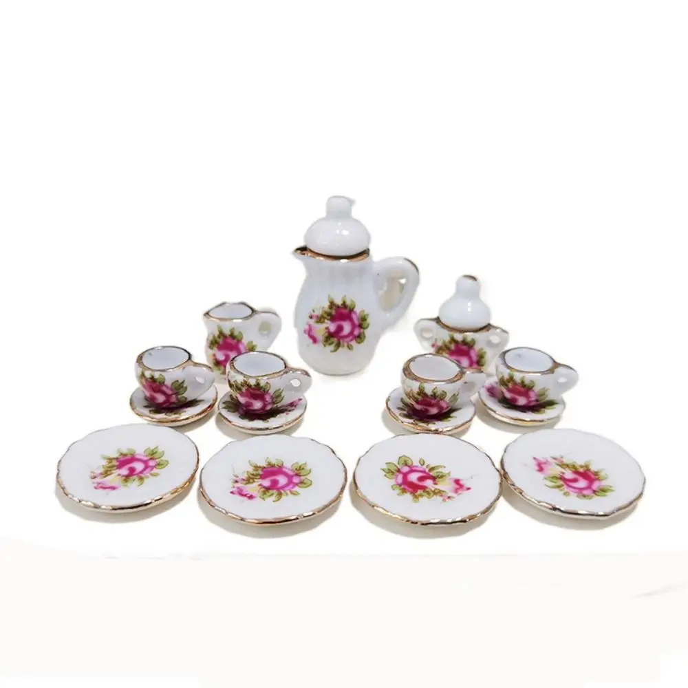 Funny Ceramic 1:12 Dollhouse Miniature Porcelain Tea Cup Set Tableware Kitchen Accessories Ceramic Tea Set Girls
Funny Ceramic 1:12 Dollhouse Miniature Porcelain Tea Cup Set Tableware Kitchen Accessories Ceramic Tea Set Girls