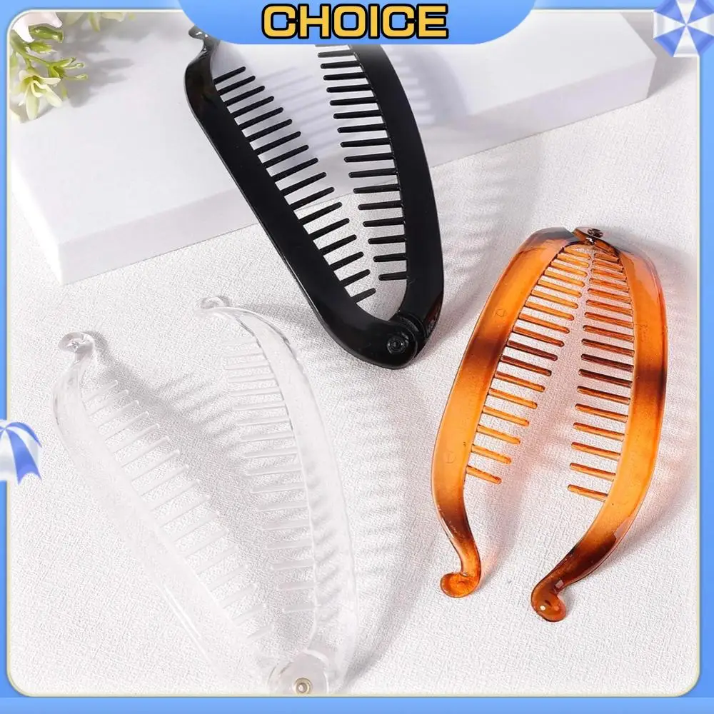 Banana Hair Clip Barley Twist Comb Clamp Grip Slide Fish Banana Hair Claw Clips Hairpins Women Girls Hair Styling Accessory
Banana Hair Clip Barley Twist Comb Clamp Grip Slide Fish Banana Hair Claw Clips Hairpins Women Girls Hair Styling Accessory