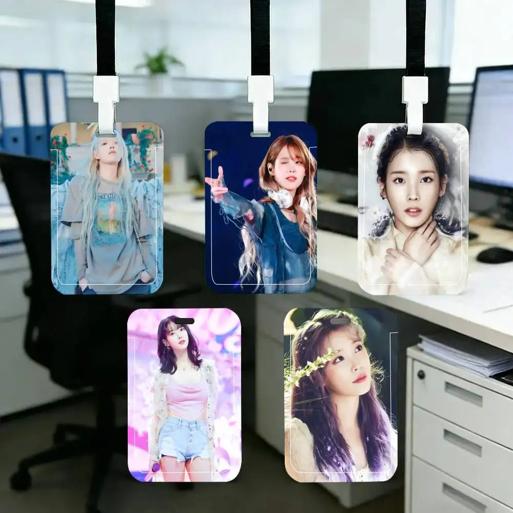 IU kpop ID Card Holder Neck Strap Pendant Door Badge Holder Lanyards Keychain Work Credential Case Gift
IU kpop ID Card Holder Neck Strap Pendant Door Badge Holder Lanyards Keychain Work Credential Case Gift