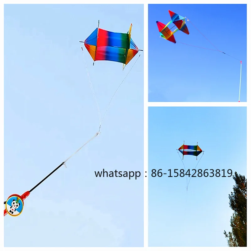 PE rotating kite flying toys for children kites 3d kites colorful flying weifang kites Outdoor toys flying snake kite line reel
PE rotating kite flying toys for children kites 3d kites colorful flying weifang kites Outdoor toys flying snake kite line reel
