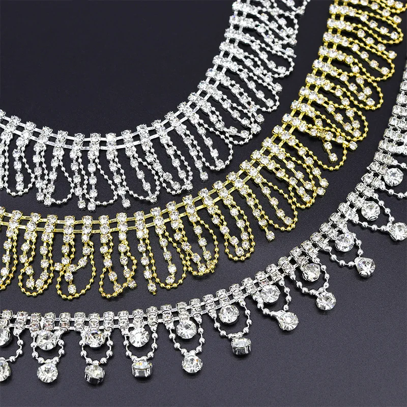 Rhinestone Fringe Tassels Rhinestone Ribbon Tassel Chain Beaded Fringe Trim Crystal Rhinestone Stripes Rhinestone Fringe Belt
Rhinestone Fringe Tassels Rhinestone Ribbon Tassel Chain Beaded Fringe Trim Crystal Rhinestone Stripes Rhinestone Fringe Belt