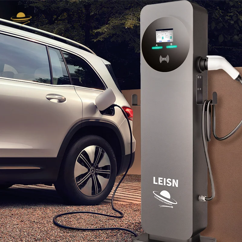 LEISHENG New Commercial Electric Car Dual 22kW Type2 Charger AC EV Charging Station 5m Cable 5-inch Touch Screen
LEISHENG New Commercial Electric Car Dual 22kW Type2 Charger AC EV Charging Station 5m Cable 5-inch Touch Screen