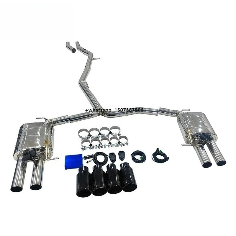 Catback Exhaust System Stainless Steel Tip Electric Valves for 2021 A6 C8 2.0T Quattro 4
Catback Exhaust System Stainless Steel Tip Electric Valves for 2021 A6 C8 2.0T Quattro 4
