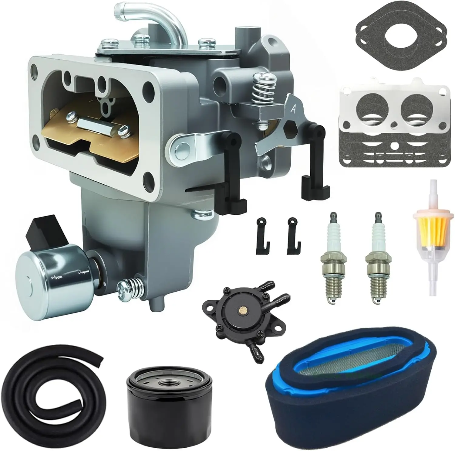 Carburetor Compatible with John Deere Z445 Cub Cadet RZT50 Zero Turn Mower Kawasaki FH721V 25HP 22HP Engines with Air Filter & F
Carburetor Compatible with John Deere Z445 Cub Cadet RZT50 Zero Turn Mower Kawasaki FH721V 25HP 22HP Engines with Air Filter & F