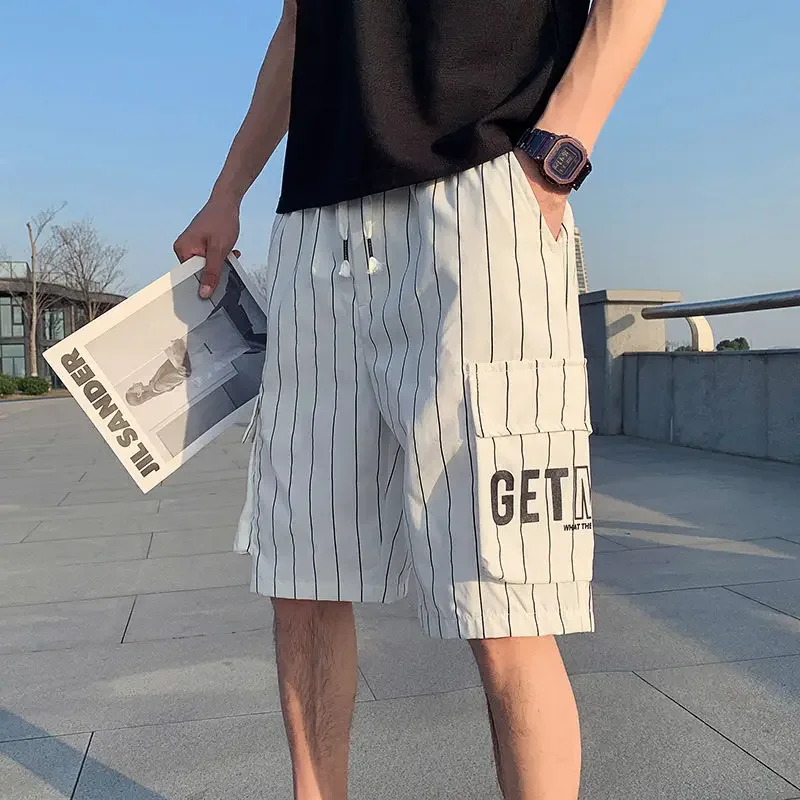 Мужские шорты-карго с карманами на шнурке, широкие длинные бермуды, мешковатые свободные однотонные мужские короткие брюки с эластичной резинкой на талии, полубольшие и высокие
Мужские шорты-карго с карманами на шнурке, широкие длинные бермуды, мешковатые свободные однотонные мужские короткие брюки с эластичной резинкой на талии, полубольшие и высокие