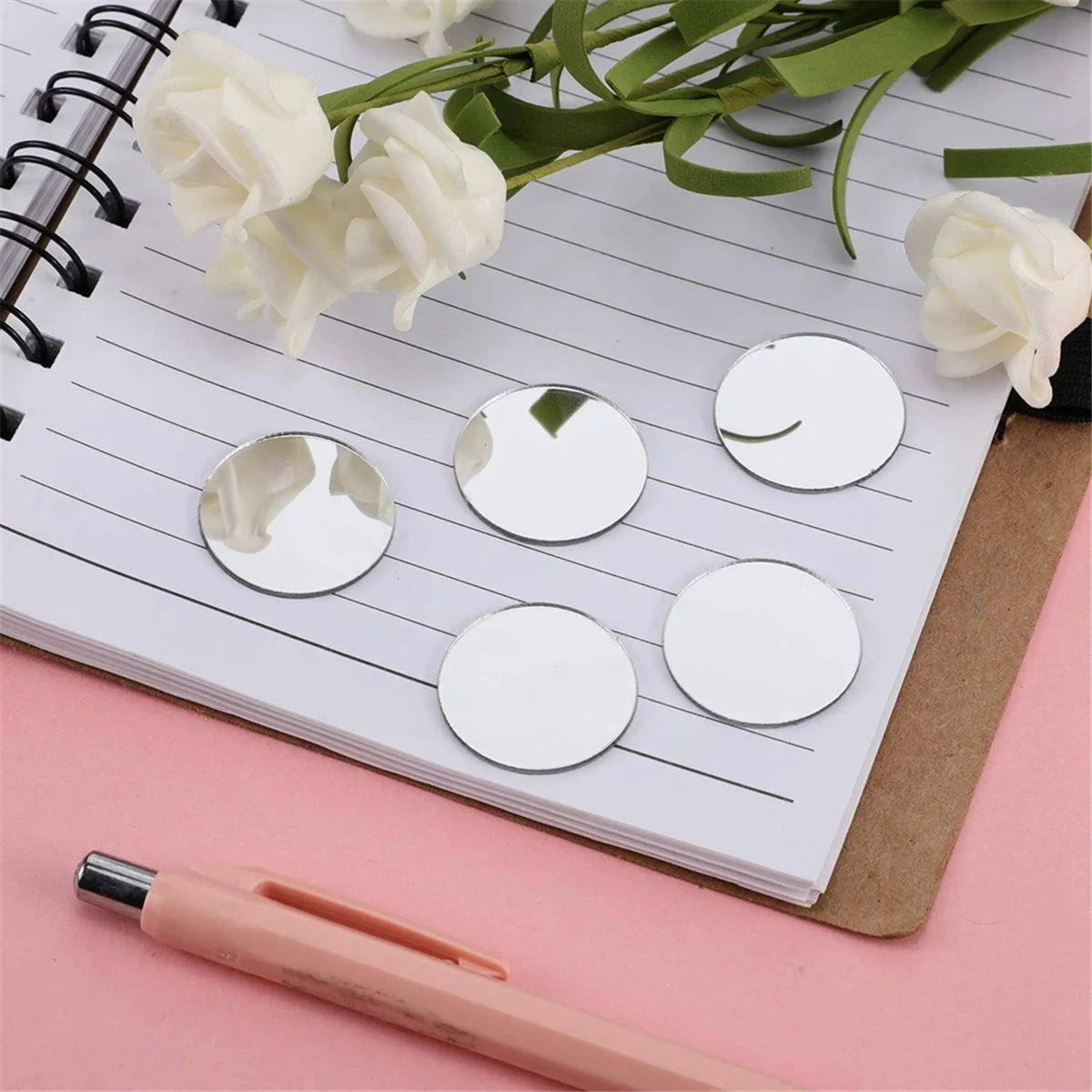 A32P_Mini Size Acrylic Round Mirror Adhesive Small Round Mirror Circles Craft Mirror Tiles for Crafts (100PCS, 1 Inch)
A32P_Mini Size Acrylic Round Mirror Adhesive Small Round Mirror Circles Craft Mirror Tiles for Crafts (100PCS, 1 Inch)