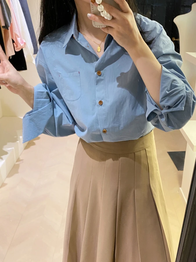 Женская премиальная одежда из чистого хлопка с эффектом похудения, длинная свободная рубашка-сорочка, комфортная, осень 2025
Женская премиальная одежда из чистого хлопка с эффектом похудения, длинная свободная рубашка-сорочка, комфортная, осень 2025