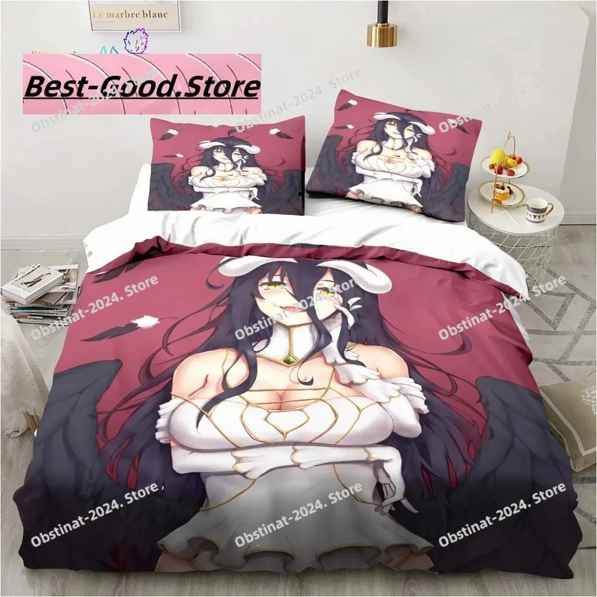 New Albedo Overload 3D Bedding Set Printed single Comforter Quilt Bed Cover Duvet Cover Pillow Case 3 Pieces Set Kids Adult Size
New Albedo Overload 3D Bedding Set Printed single Comforter Quilt Bed Cover Duvet Cover Pillow Case 3 Pieces Set Kids Adult Size