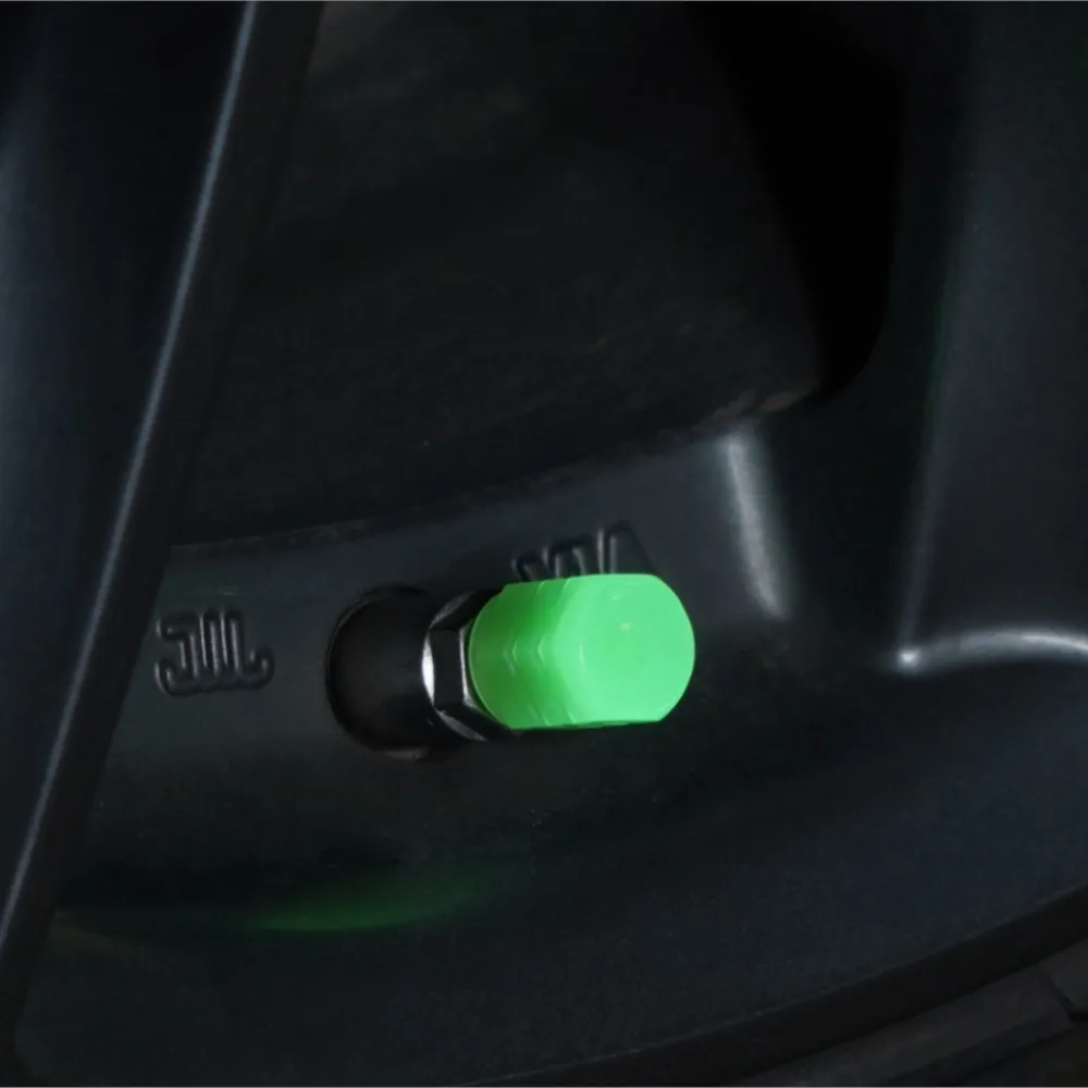 Luminous Valve Caps Car Fluorescent Tire Valves Cap Glow In The Dark Car Motorcycle Bike Wheel Plugs Tyre Hub Cover Decor 4PCS
Luminous Valve Caps Car Fluorescent Tire Valves Cap Glow In The Dark Car Motorcycle Bike Wheel Plugs Tyre Hub Cover Decor 4PCS