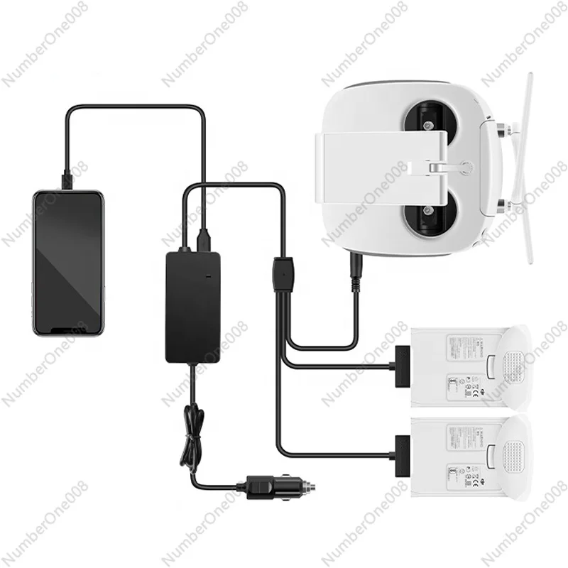 High-Quality 3-Port Car Charger Adapter 3.0A for Phantom 4 Pro, Remote, Smartphone | Intelligent Vehicle Charger
High-Quality 3-Port Car Charger Adapter 3.0A for Phantom 4 Pro, Remote, Smartphone | Intelligent Vehicle Charger