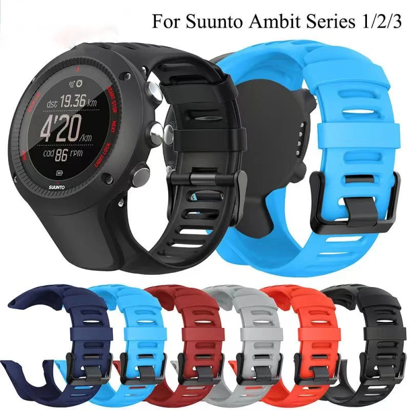 Ремешок силиконовый для Suunto Ambit 3 / Ambit 2 / Ambit 1, сменный спортивный браслет для наручных часов, 24 мм
Ремешок силиконовый для Suunto Ambit 3 / Ambit 2 / Ambit 1, сменный спортивный браслет для наручных часов, 24 мм