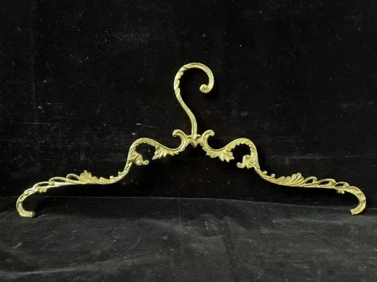Vintage Wedding Dress Hanger Pure Brass hanger Vtg bridal hanger Old Antique Copper Clothes Hanger, Xmas Home Decor Wedding Gift
Vintage Wedding Dress Hanger Pure Brass hanger Vtg bridal hanger Old Antique Copper Clothes Hanger, Xmas Home Decor Wedding Gift