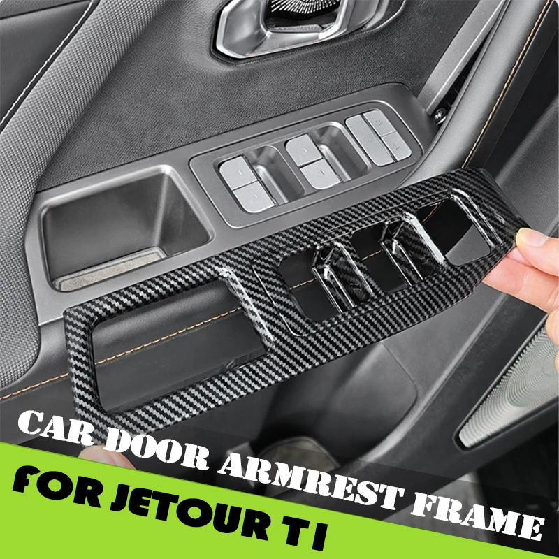 Car Glass Switch Frame Fit for Jetour Shanhai T1 2024 2025 Modified Car Door Armrest Decorative Strip Inner Handle Frame
Car Glass Switch Frame Fit for Jetour Shanhai T1 2024 2025 Modified Car Door Armrest Decorative Strip Inner Handle Frame
