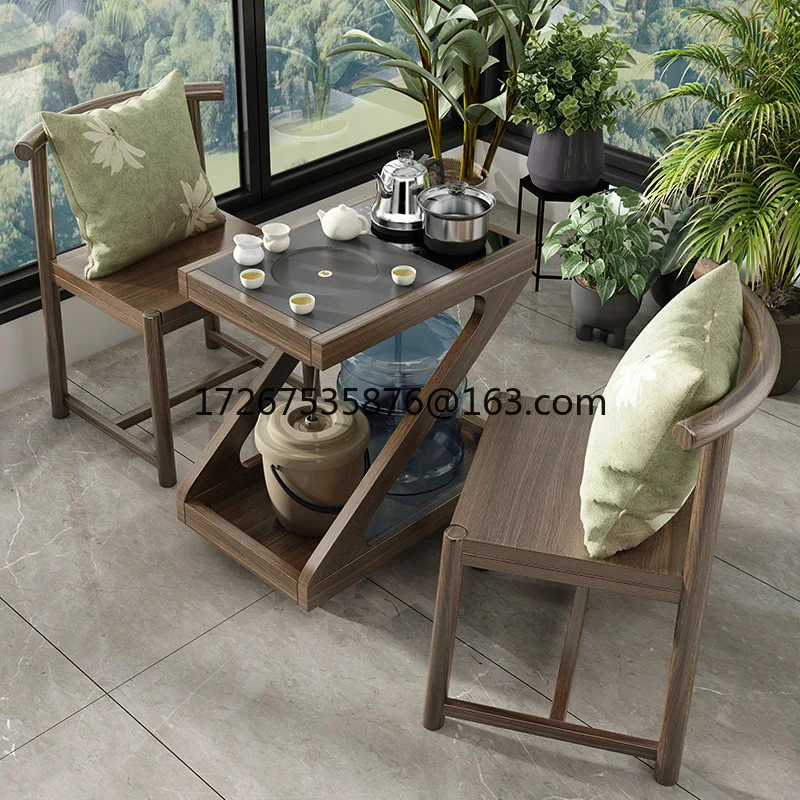 Mobile tea table small tea table solid wood tea cart living room coffee table sofa side kettle integrated small
Mobile tea table small tea table solid wood tea cart living room coffee table sofa side kettle integrated small
