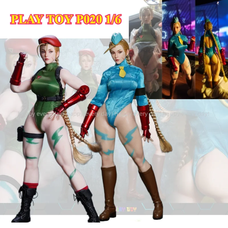 In Stock PLAY TOY P020 1/6 Fighting Female Warrior Cammy Action Figure 12'' Movable Eyes Soldier Full Set Collectible Model Toy
In Stock PLAY TOY P020 1/6 Fighting Female Warrior Cammy Action Figure 12'' Movable Eyes Soldier Full Set Collectible Model Toy