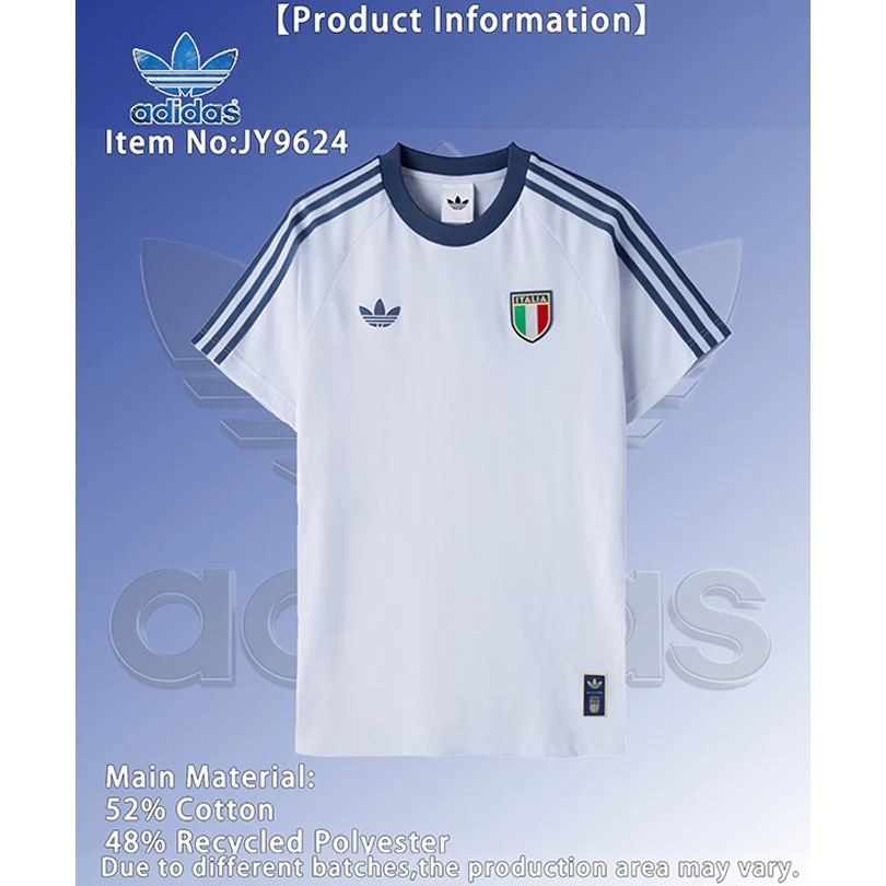 Adidas FIGC OG TEE Unisex Italy National Team 2026 World Cup Football Casual Short Sleeve T-Shirt JY9624
Adidas FIGC OG TEE Unisex Italy National Team 2026 World Cup Football Casual Short Sleeve T-Shirt JY9624
