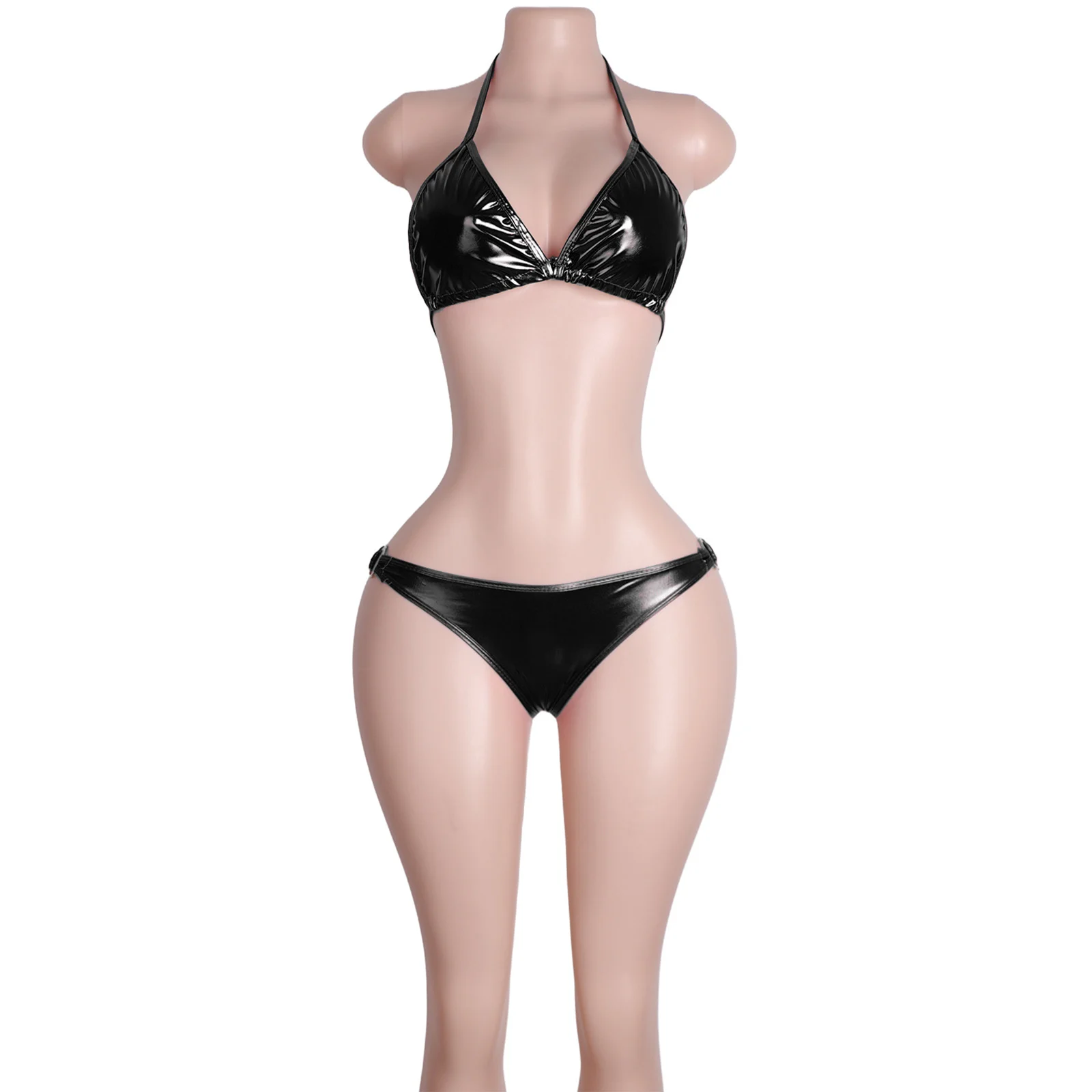 Exclusive Set Lingerie Bra Patent Leather Metallic Finish Swimsuit Stylish Performance Gear High-Quality Fashion
Exclusive Set Lingerie Bra Patent Leather Metallic Finish Swimsuit Stylish Performance Gear High-Quality Fashion