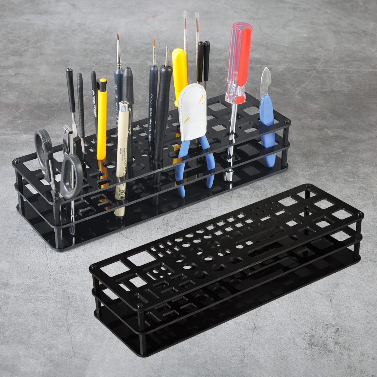 Assembly Desktop Modular Storage Rack for Scale Model Kit Assembly Painting Maintenance Tools Mobile Phone Repair Tools
Assembly Desktop Modular Storage Rack for Scale Model Kit Assembly Painting Maintenance Tools Mobile Phone Repair Tools