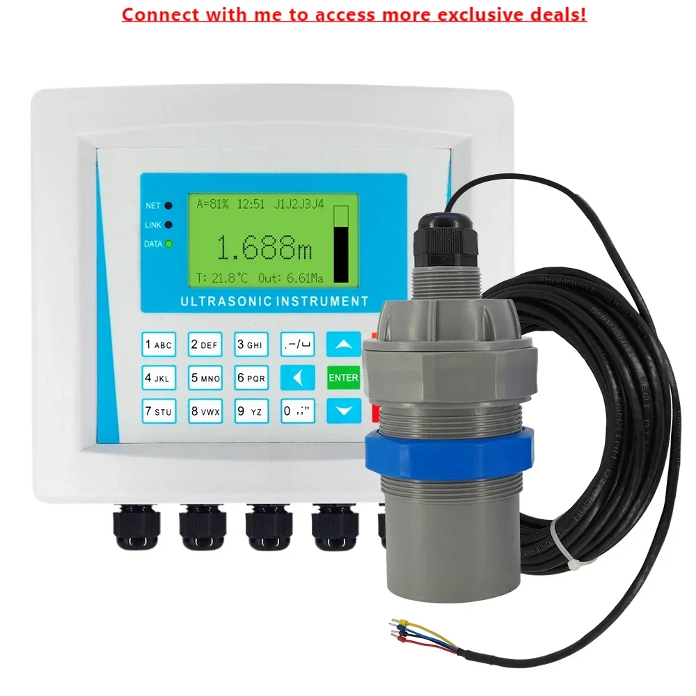 Ultrasonic Water Fuel Tank Level Sensor Flow Meter Open Channel Sewage Embedded Ultrasonic Level Gauge
Ultrasonic Water Fuel Tank Level Sensor Flow Meter Open Channel Sewage Embedded Ultrasonic Level Gauge