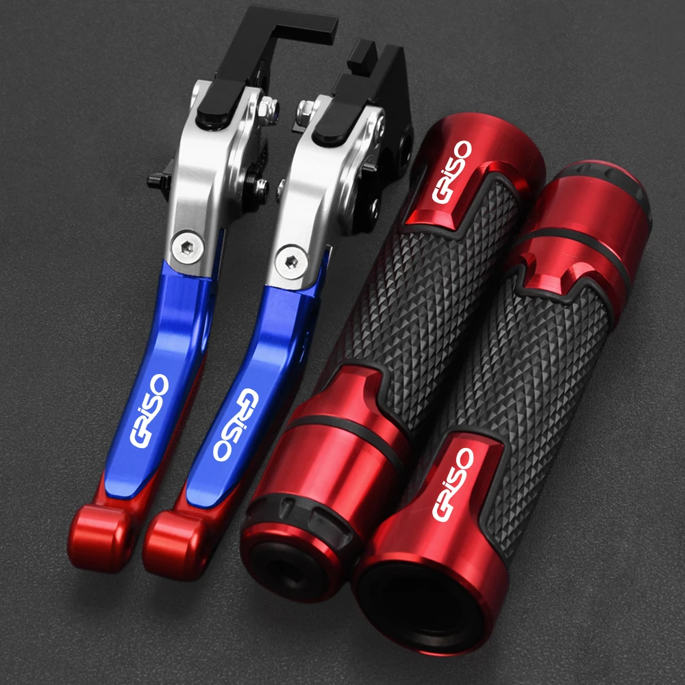 For MOTO GUZZI GRISO 2006~2015 2014 2013 Handlebar grip Folding Adjustable 2012 2011 2010 Brake Clutch Lever 2008 2009 2010 2011
For MOTO GUZZI GRISO 2006~2015 2014 2013 Handlebar grip Folding Adjustable 2012 2011 2010 Brake Clutch Lever 2008 2009 2010 2011