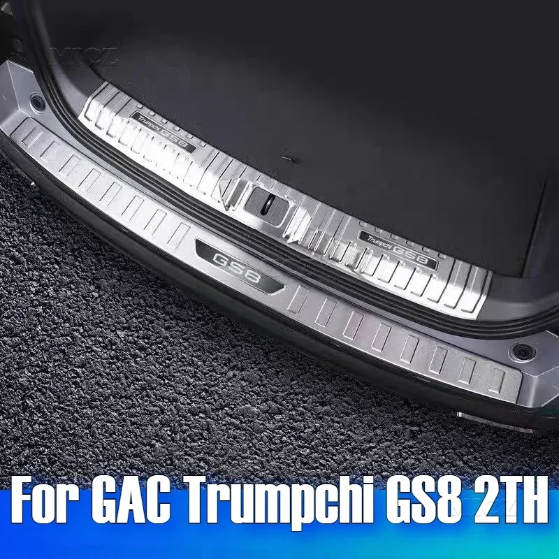 For GAC Trumpchi GS8 2TH 2022 2023 2024 Accessories Auto Rear Guard Plate Trunk Bumper Protective Strip Transparent Stickers
For GAC Trumpchi GS8 2TH 2022 2023 2024 Accessories Auto Rear Guard Plate Trunk Bumper Protective Strip Transparent Stickers