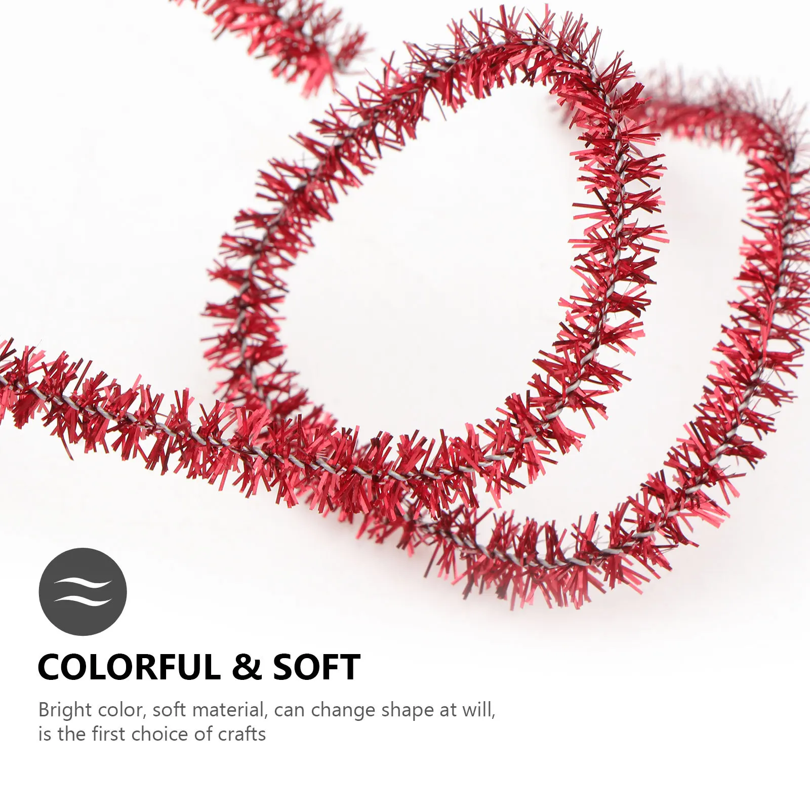 100Pcs 30Cm Sparkly Twist Stems DIY Art Craft Kit for Children's Creativity Development Tool Stem Twisted Stems
100Pcs 30Cm Sparkly Twist Stems DIY Art Craft Kit for Children's Creativity Development Tool Stem Twisted Stems