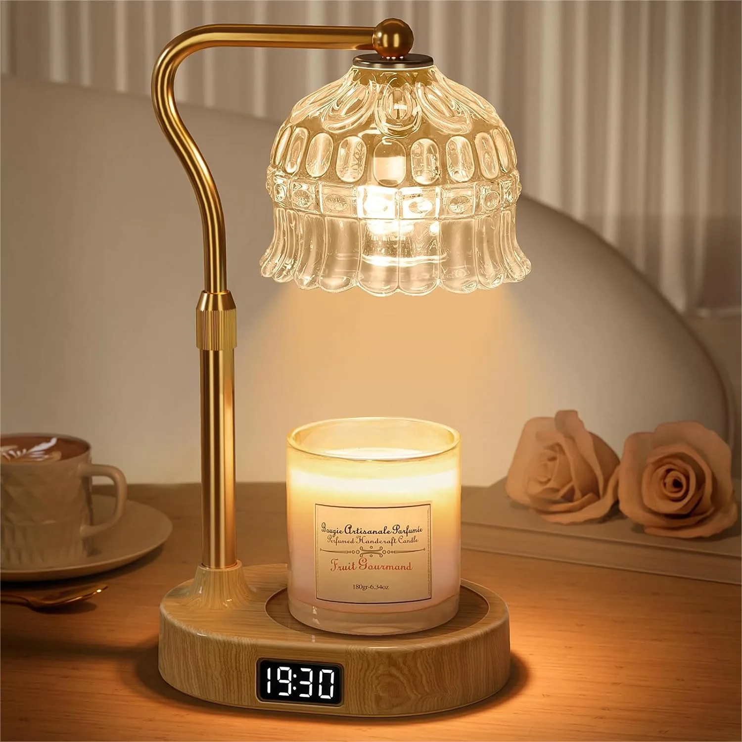 Candle Warmer Lamp with Timer Adjustable Height Dimmable Base Control for Large Jar Candles Flameless Wax Melter Home Decor
Candle Warmer Lamp with Timer Adjustable Height Dimmable Base Control for Large Jar Candles Flameless Wax Melter Home Decor