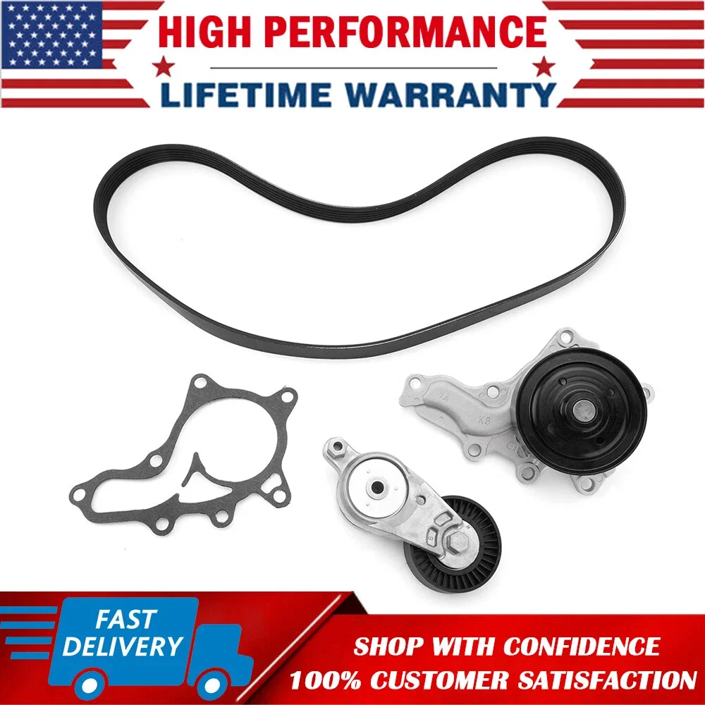 Водяной насос двигателя и натяжитель приводного ремня для Toyota Camry 2.5L 2012-2017
Водяной насос двигателя и натяжитель приводного ремня для Toyota Camry 2.5L 2012-2017