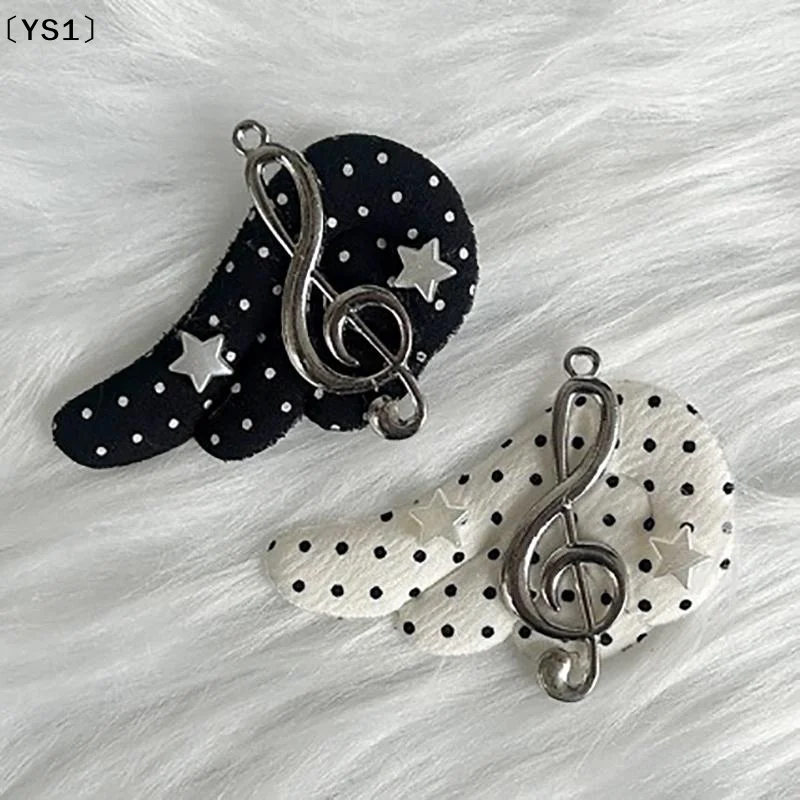 〔YS1〕Original Harajuku Polka Dot Star Note Wing Hair Clip Cute Angel Wing Y2K Duckbill Bangs Clip Subcultural Decorative Accesso
〔YS1〕Original Harajuku Polka Dot Star Note Wing Hair Clip Cute Angel Wing Y2K Duckbill Bangs Clip Subcultural Decorative Accesso