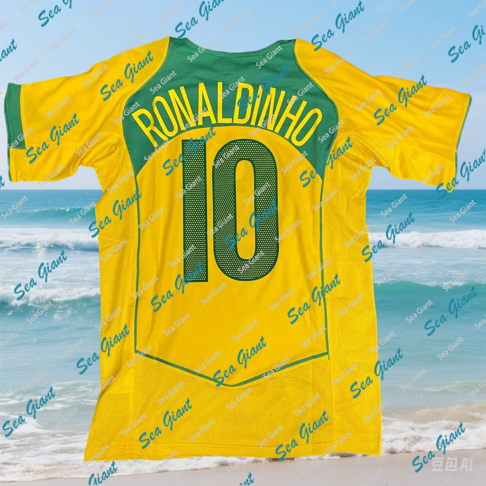 New Arrival! Classic Replica of Brazil National Team Pelé's No. 10 Retro Football Jersey Beach
New Arrival! Classic Replica of Brazil National Team Pelé's No. 10 Retro Football Jersey Beach