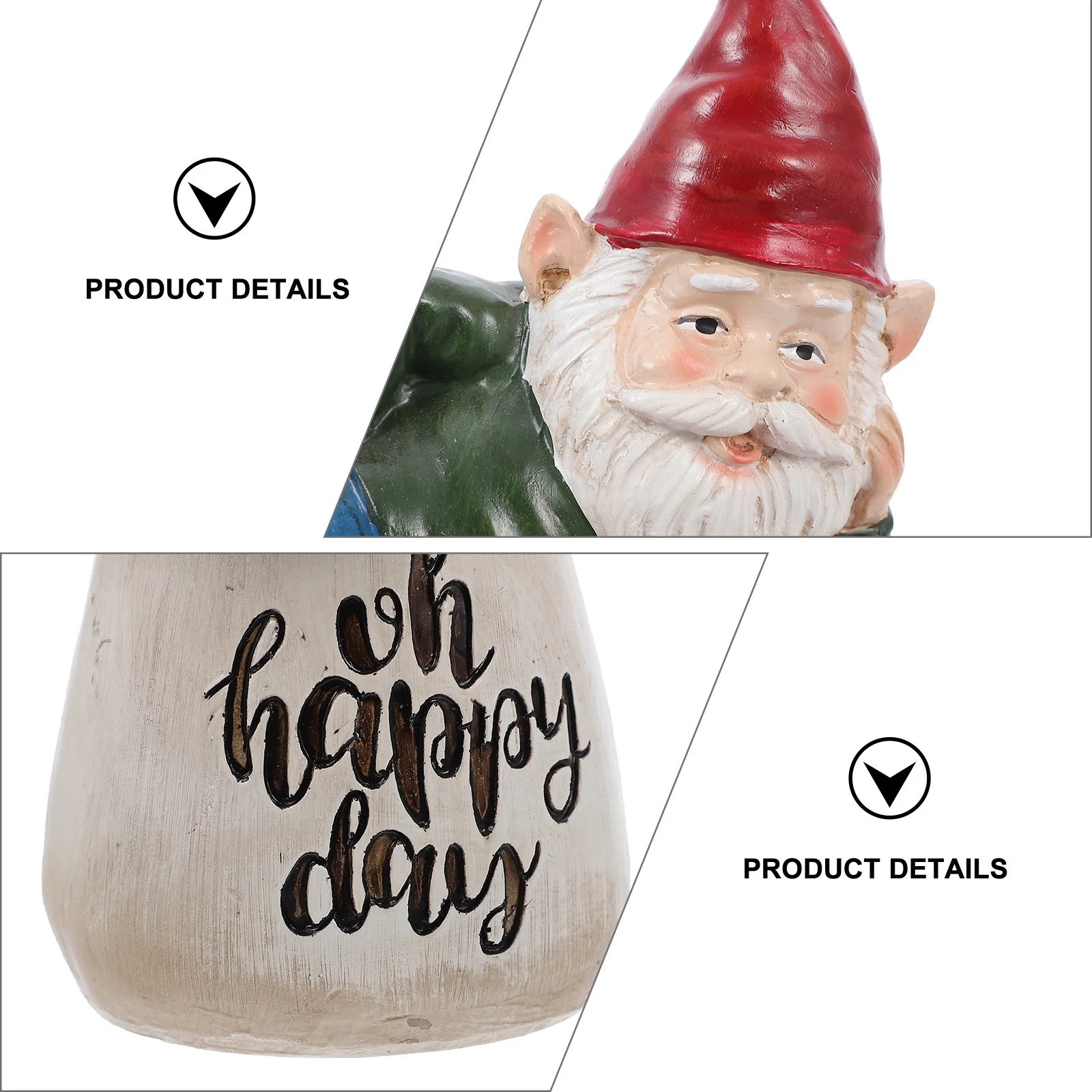 Outdoor Ornaments Garden Gnome Statue Resin Sculpture Decoration Creative Mushroom
Outdoor Ornaments Garden Gnome Statue Resin Sculpture Decoration Creative Mushroom