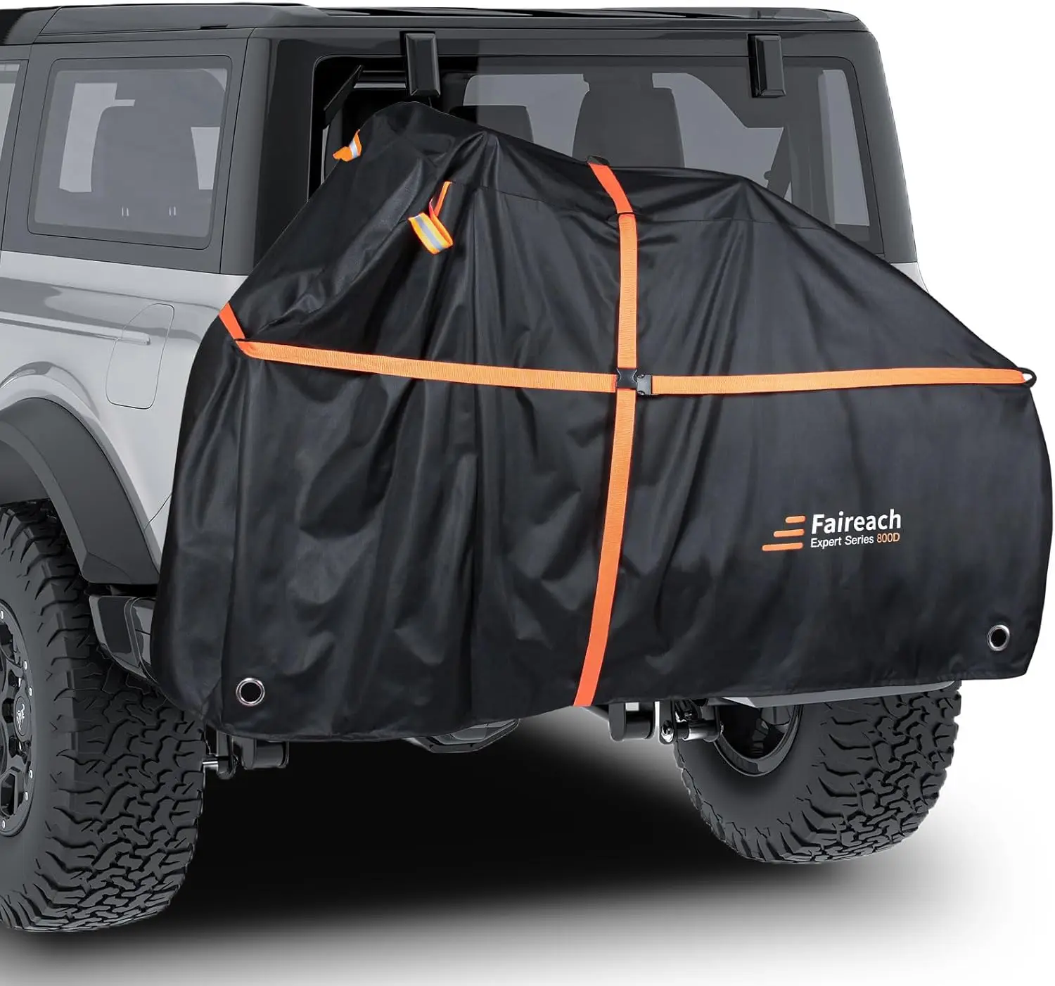 Heavy Duty Bike Cover for 2 Bikes, 800D Waterproof Windproof, for Transport on Rear Rack with Straps & Storage Bag
Heavy Duty Bike Cover for 2 Bikes, 800D Waterproof Windproof, for Transport on Rear Rack with Straps & Storage Bag